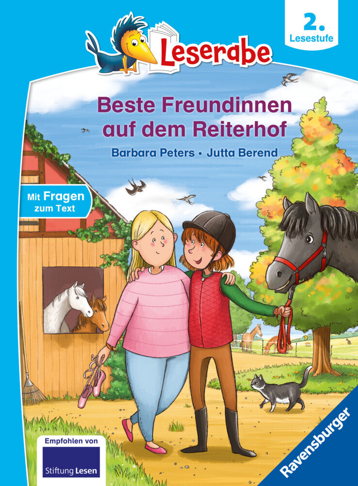 Leserabe 2. Lesestufe - Beste Freundinnen auf dem Reiterhof (Barbara Peters)