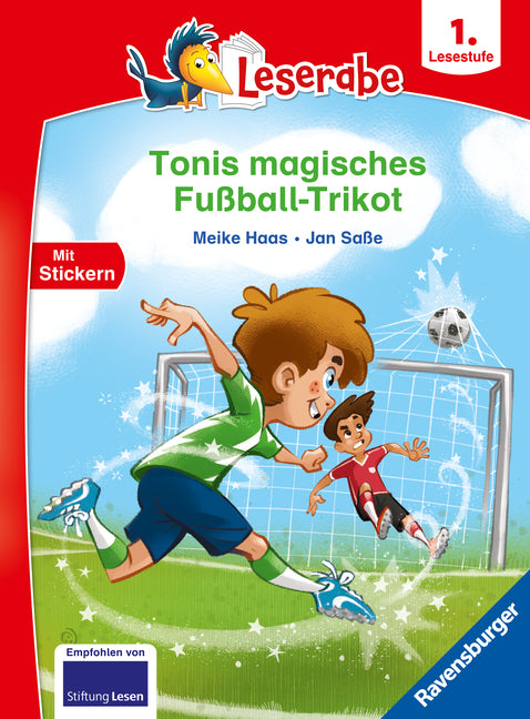 Leserabe 1. Lesestufe - Tonis magisches Fußball-Trikot (Meike Haas)