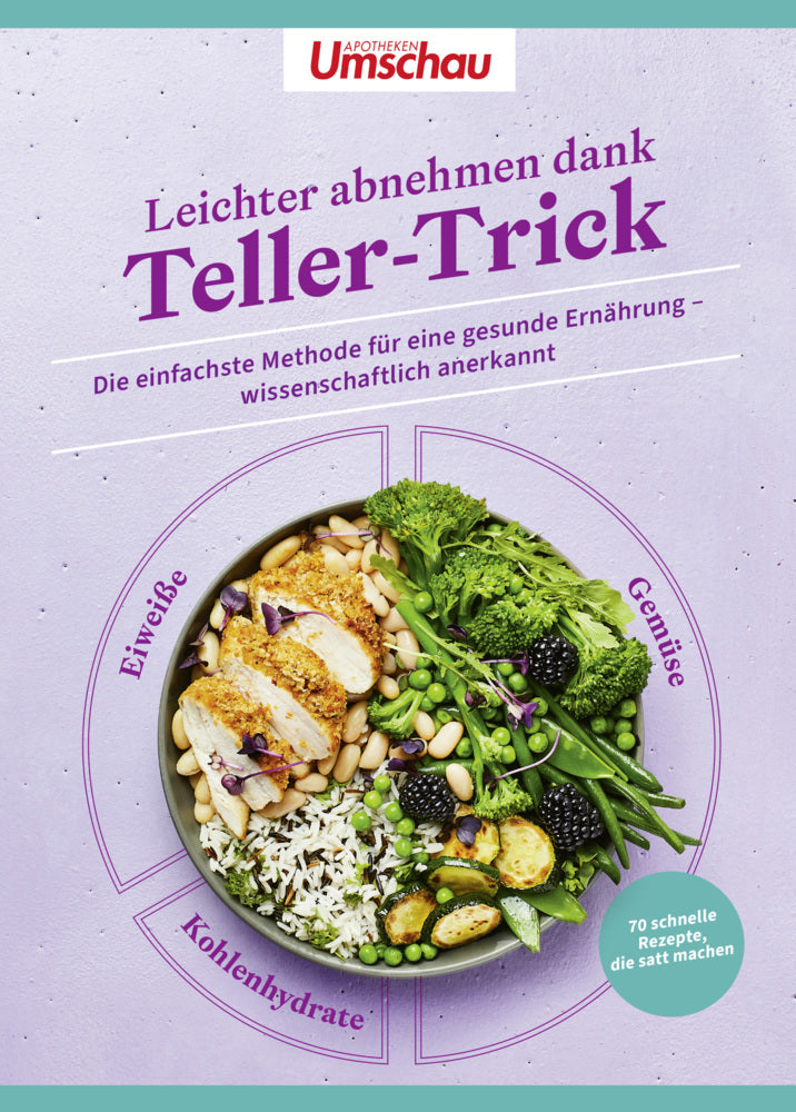 Apotheken Umschau: Leichter abnehmen dank Teller-Trick (Wort & Bild Verlag)