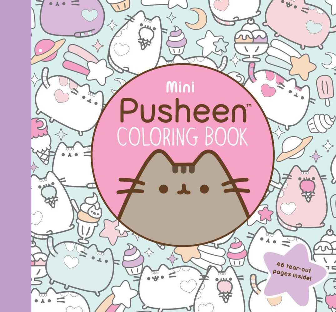 Mini Pusheen Coloring Book (Claire Belton)