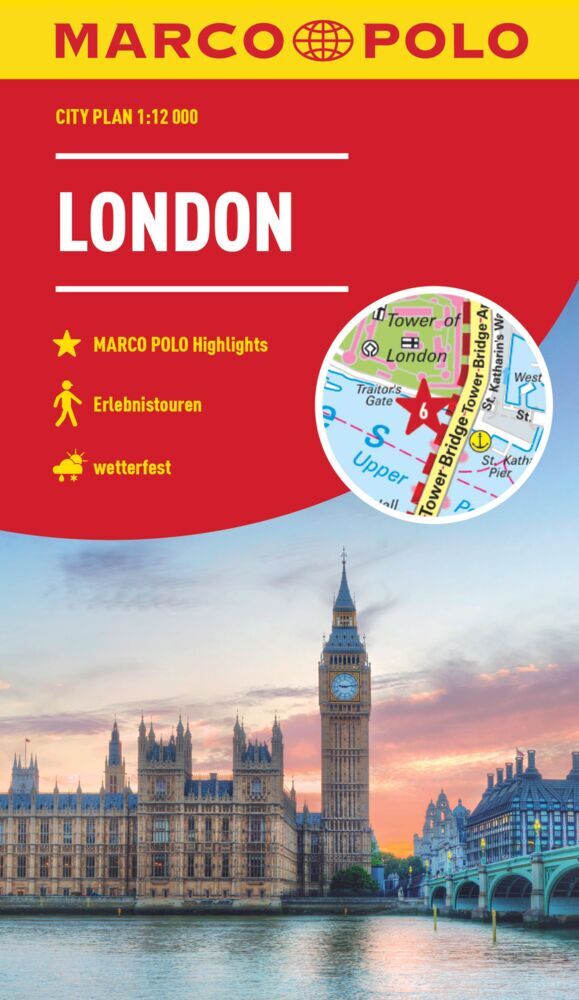 MARCO POLO Cityplan London 1:12.000 (Marco Polo Verlag)