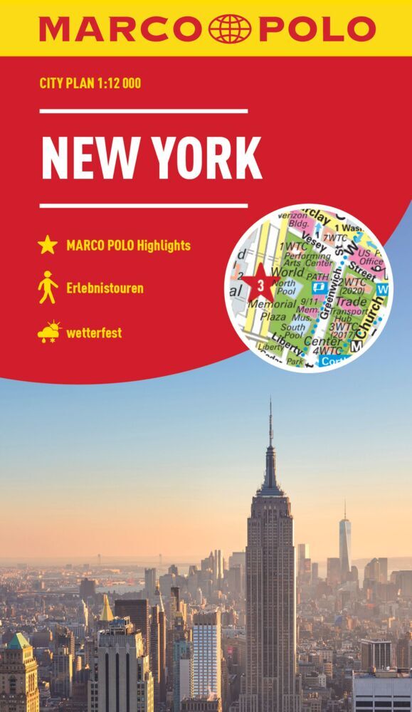 MARCO POLO Cityplan New York 1:12.000 (Marco Polo Verlag)