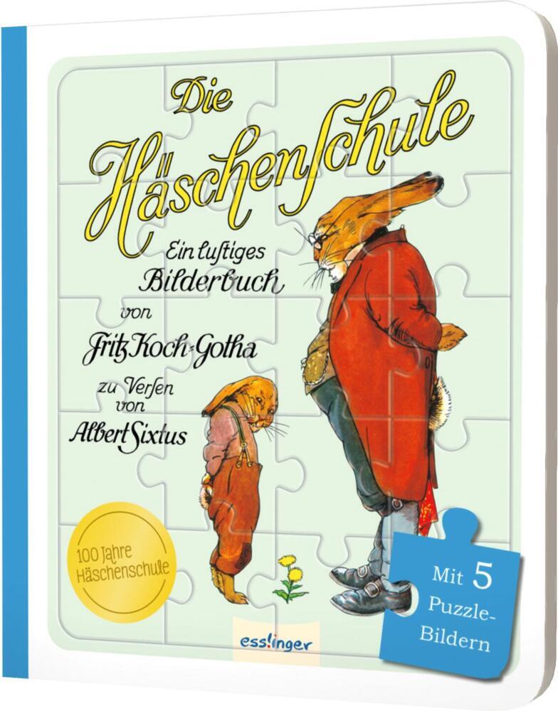 Die Häschenschule: Ein lustiges Puzzlebuch (Albert Sixtus)