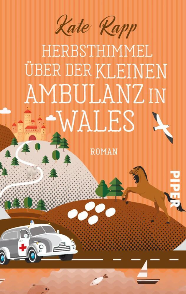 Herbsthimmel über der kleinen Ambulanz in Wales (Kate Rapp)