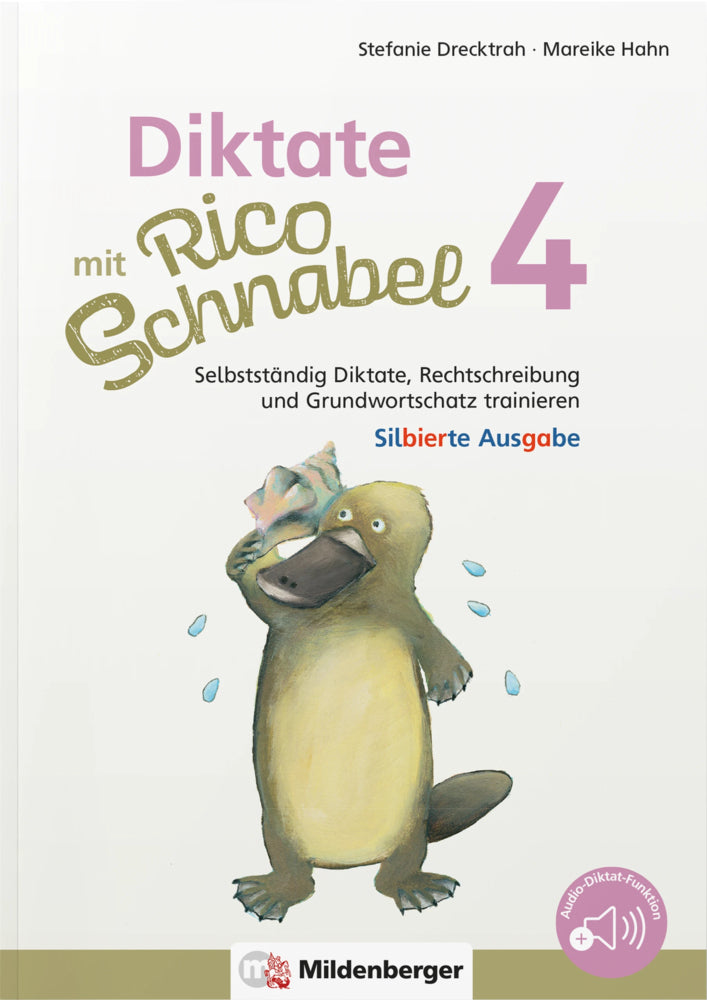 Diktate mit Rico Schnabel, Klasse 4 - silbierte Ausgabe (Stefanie Drecktrah)