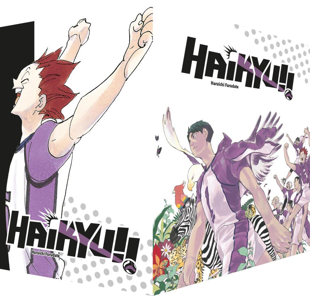 Haikyu!! Sammelbox 4 - Band 31-40 im Schuber (Haruichi Furudate)