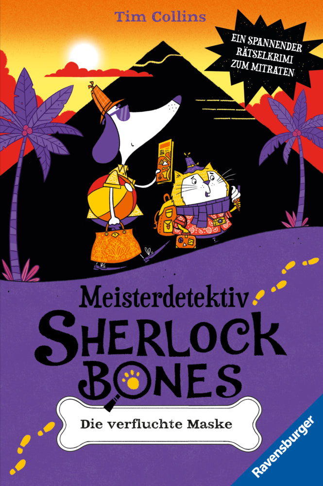 Meisterdetektiv Sherlock Bones, Band 2 - Die verfluchte Maske (Tim Collins)