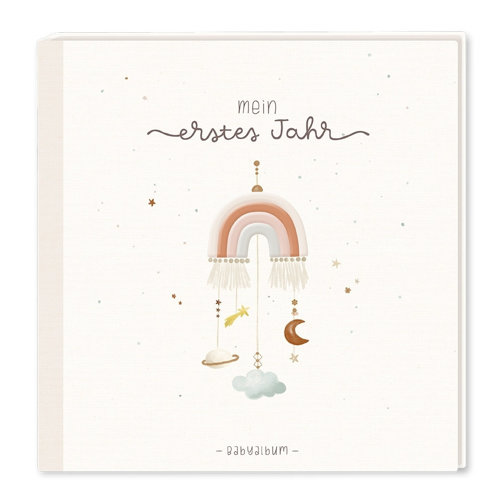 Baby-Album mit Stickerei Mein erstes Jahr (Grafik Werkstatt Das Original)