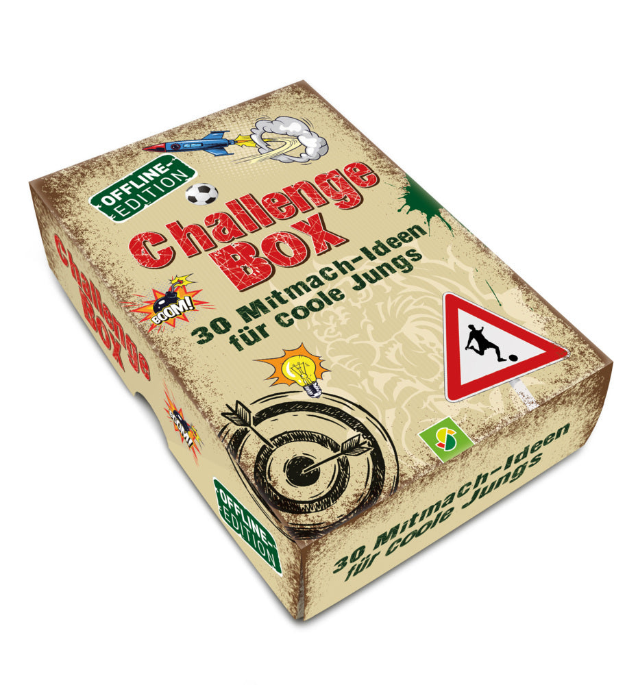 Challengebox 30 Mitmach-Ideen für coole Jungs (Schwager & Steinlein Verlag)