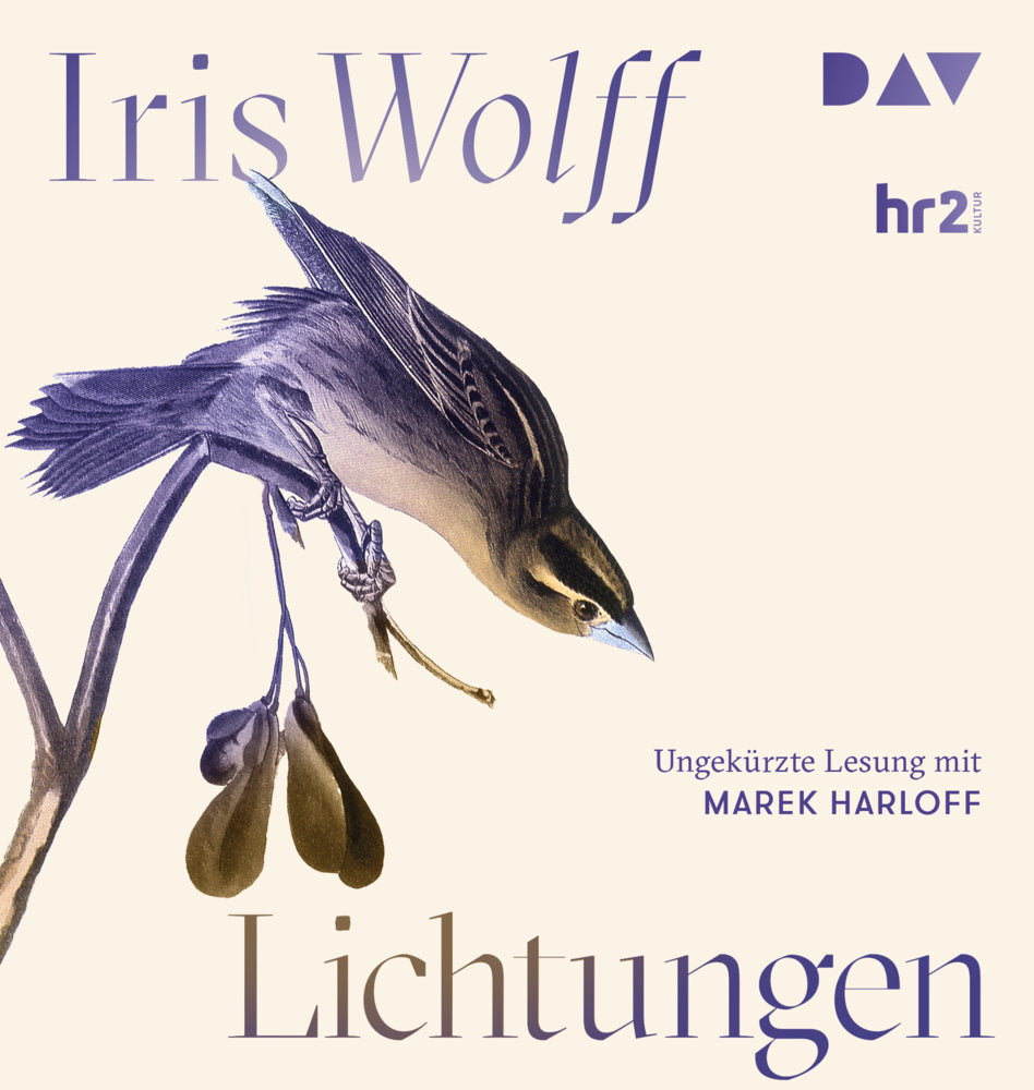Lichtungen, 1 Audio-CD, 1 MP3 (Iris Wolff)