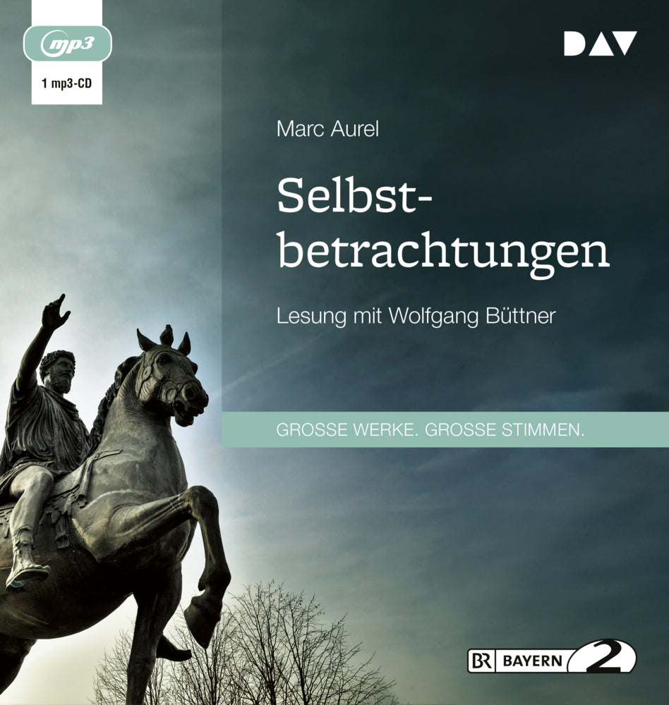 Selbstbetrachtungen, 1 Audio-CD, 1 MP3 (Marc Aurel)