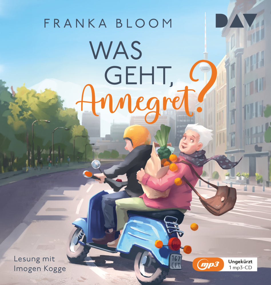 Was geht, Annegret?, 1 Audio-CD, 1 MP3 (Franka Bloom)
