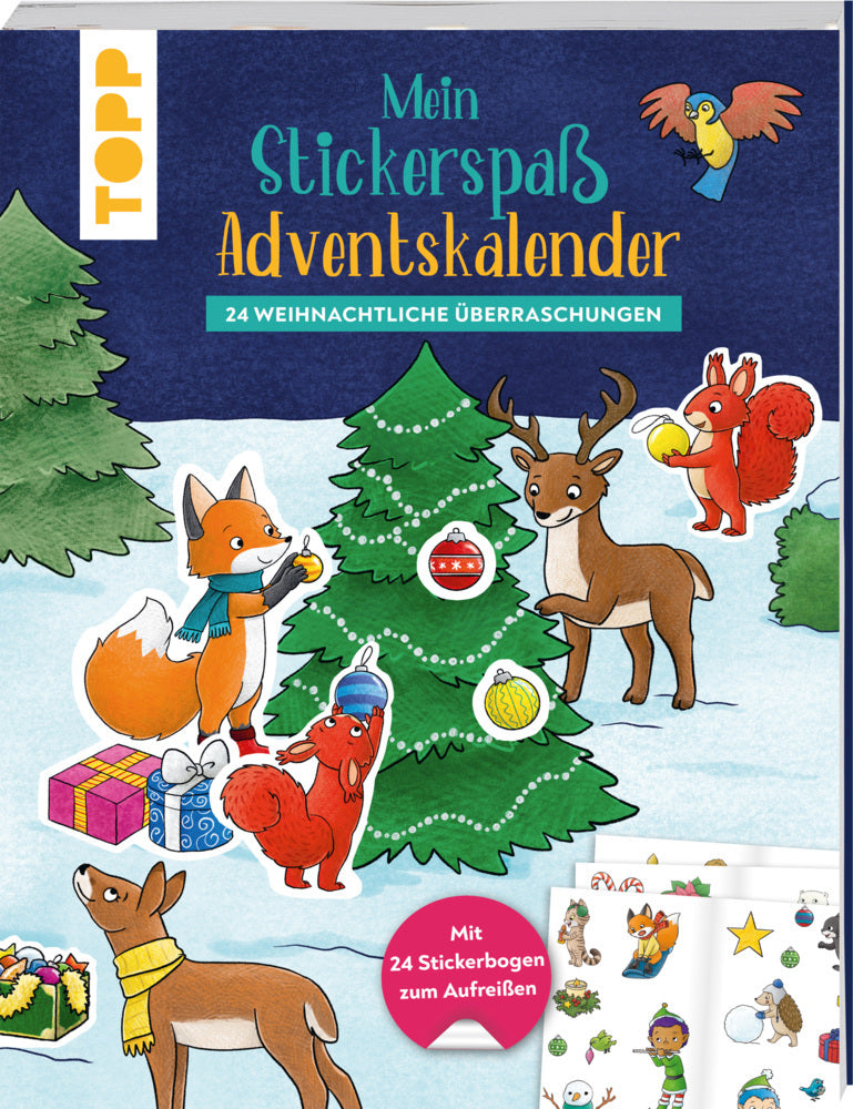 Mein Stickerspaß-Adventskalender (Mimi Hecher)