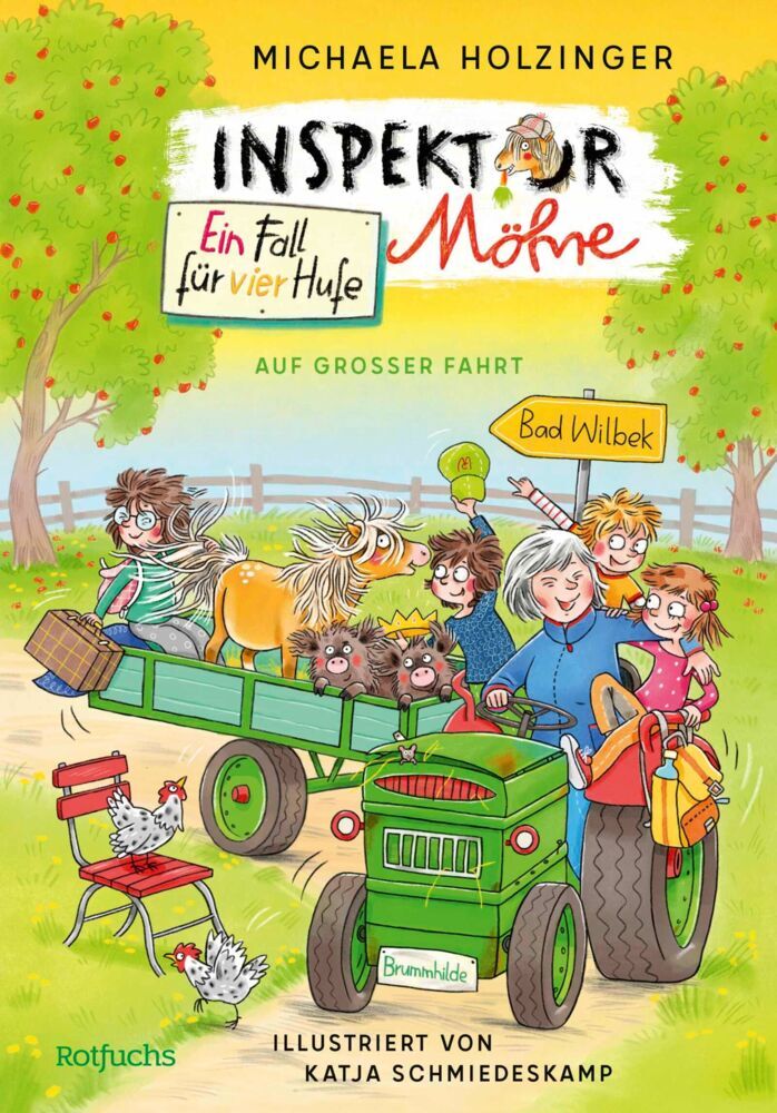 Inspektor Möhre - Ein Fall für vier Hufe: Auf großer Fahrt (Michaela Holzinger)