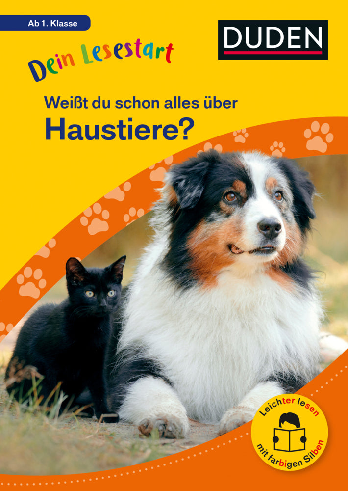 Dein Lesestart: Weißt du schon alles über Haustiere? Ab 1. Klasse (Karolin Küntzel)