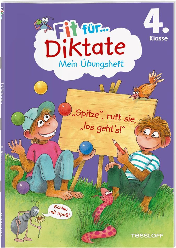 Fit für Diktate 4. Klasse. Mein Übungsheft (Andrea Weller-Essers)