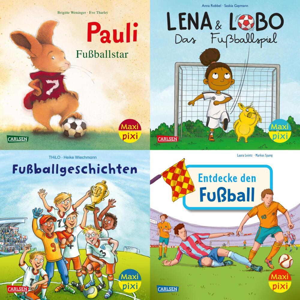 Maxi-Pixi-4er-Set 112: Fußballspaß (4x1 Exemplar) (Diverse)