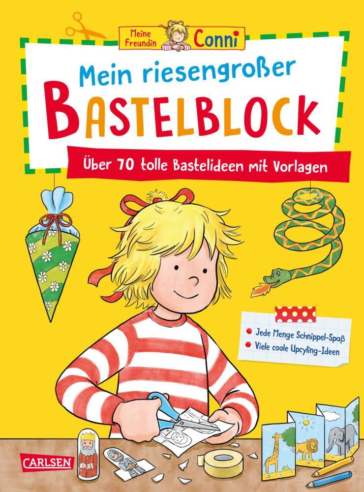 Conni Gelbe Reihe (Beschäftigungsbuch): Mein riesengroßer Bastelblock (Hanna Sörensen)