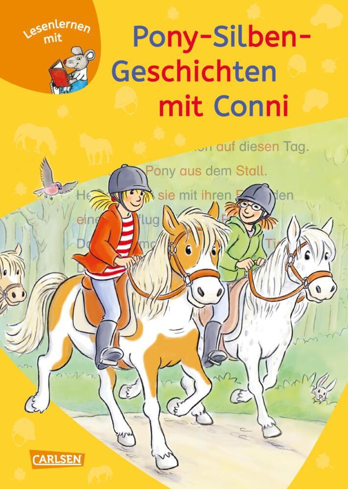LESEMAUS zum Lesenlernen Sammelbände: Pony-Silben-Geschichten mit Conni (Julia Boehme)