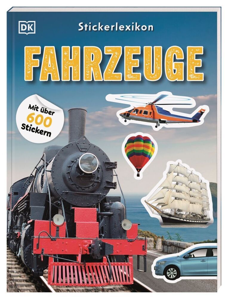 Sticker-Lexikon. Fahrzeuge (Dk Verlag - Kids)