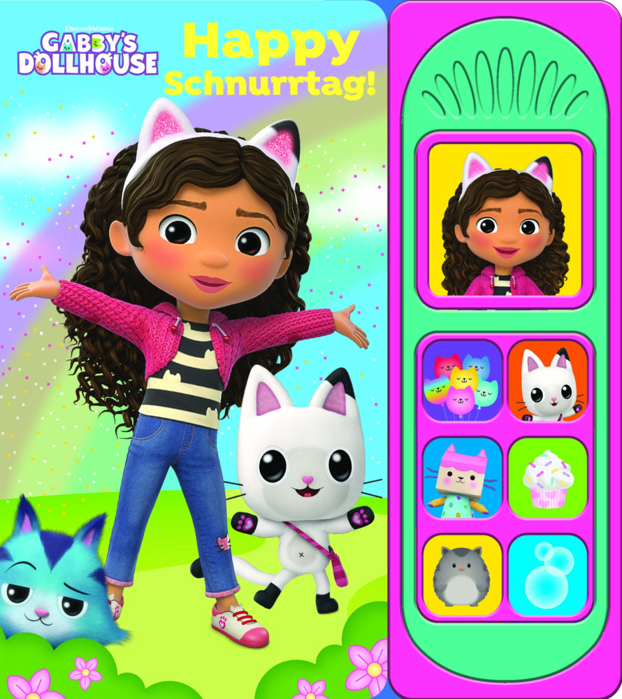 Gabby's Dollhouse - Happy Schnurrtag! - Soundbuch - Pappbilderbuch mit 7 Geräuschen (Phoenix International Publications Germany Gmbh)