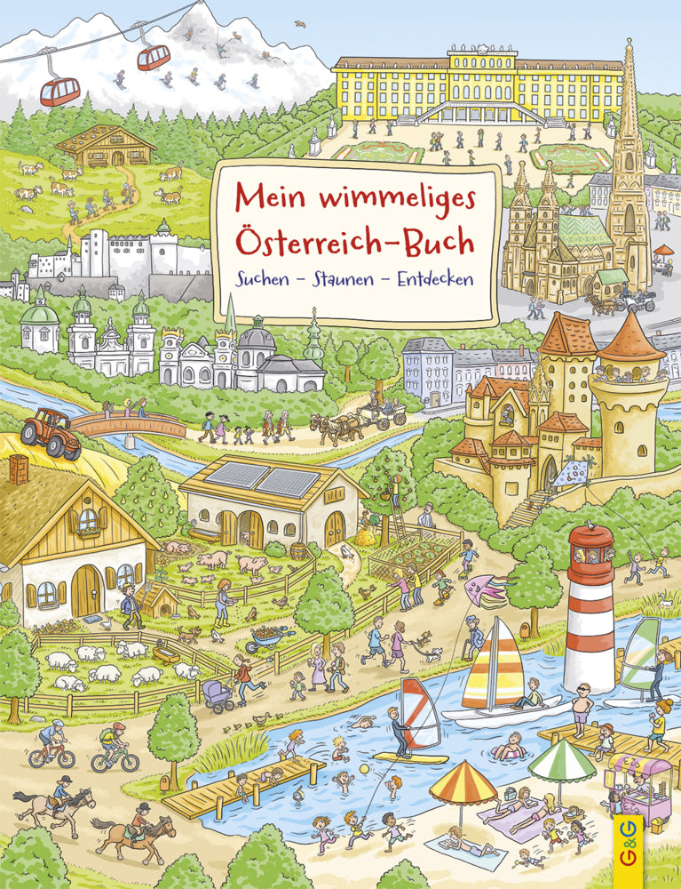 Mein wimmeliges Österreich-Buch (Edith Thabet)