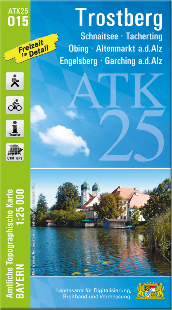 ATK25-O15 Trostberg (Amtliche Topographische Karte 1:25000) (Breitband Und Vermessung, Bayern Landesamt Für Digitalisierung)