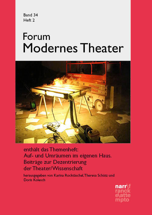 Forum Modernes Theater 34, 2 (Christopher Balme)