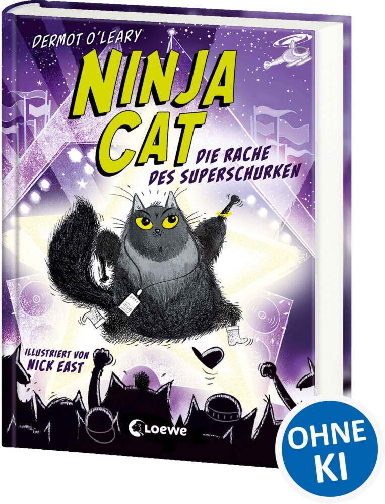 Ninja Cat (Band 3) - Die Rache des Superschurken (Dermot O'Leary)
