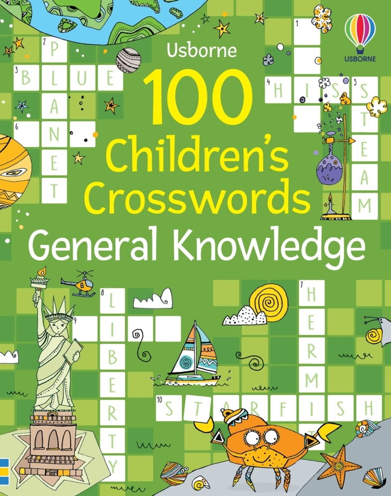 100 Children's Crosswords: General Knowledge (Phillip Clarke)