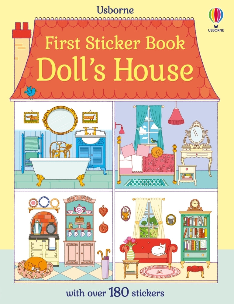 First Sticker Book Doll's House (Abigail Wheatley)