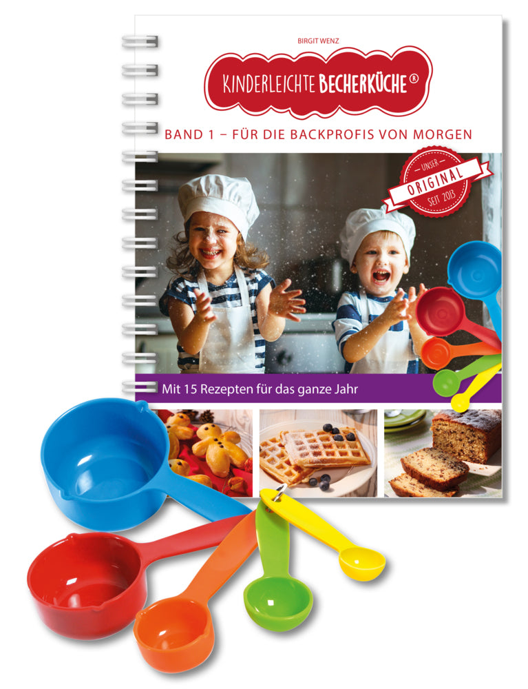 Kinderleichte Becherküche - Für die Backprofis von morgen (Band 1), m. 1 Buch, m. 5 Beilage (Birgit Wenz)
