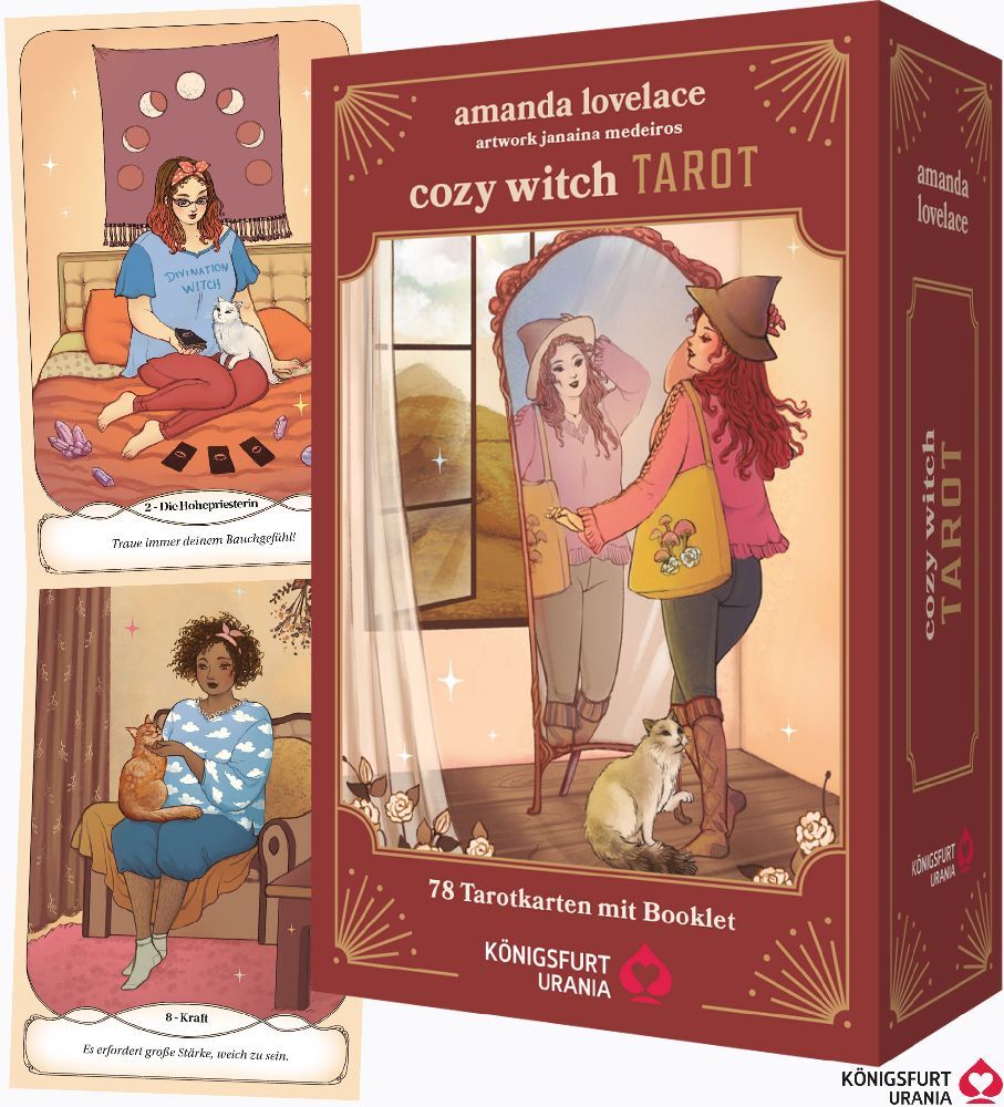 Cozy Witch Tarot - DAS Tarot für alle jungen Hexen!, m. 1 Buch, m. 1 Beilage (Amanda Lovelace)