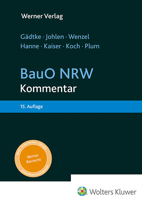 Gädtke, BauO NRW - Kommentar (Wolfgang Hanne)