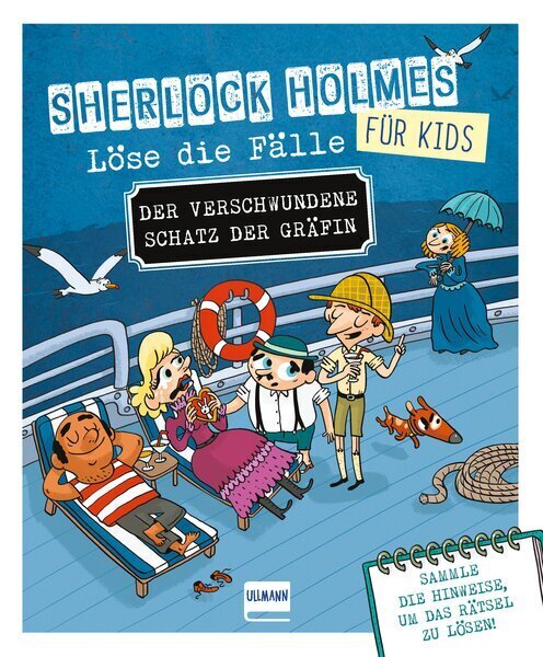 Sherlock für Kids - Löse die Fälle - Der verschwundene Schatz der Gräfin (Sandra Lebrun)