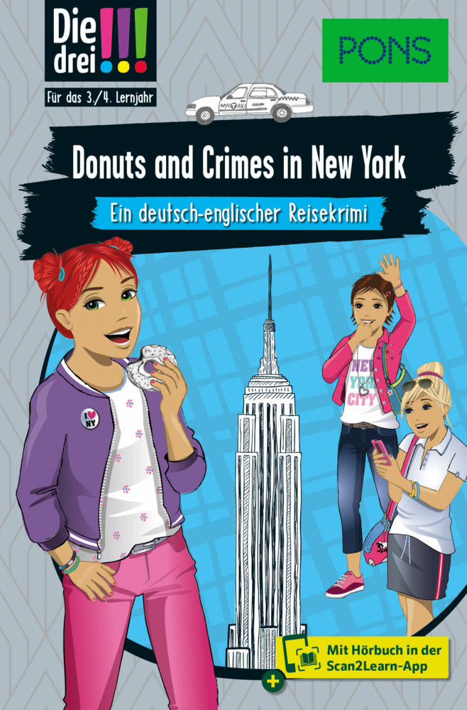 PONS Die Drei !!! - Donuts and Crimes in New York (Jule Ambach)