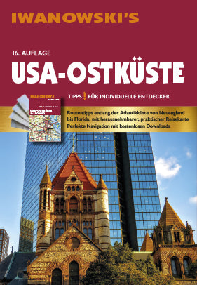 USA Ostküste - Reiseführer von Iwanowski, m. 1 Karte (Margit Brinke)