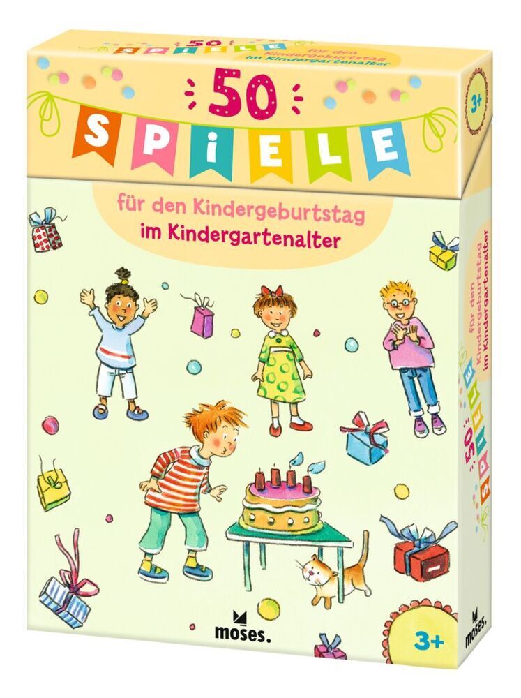 50 Spiele für den Kindergeburtstag im Kindergartenalter (Anna Bernhard)