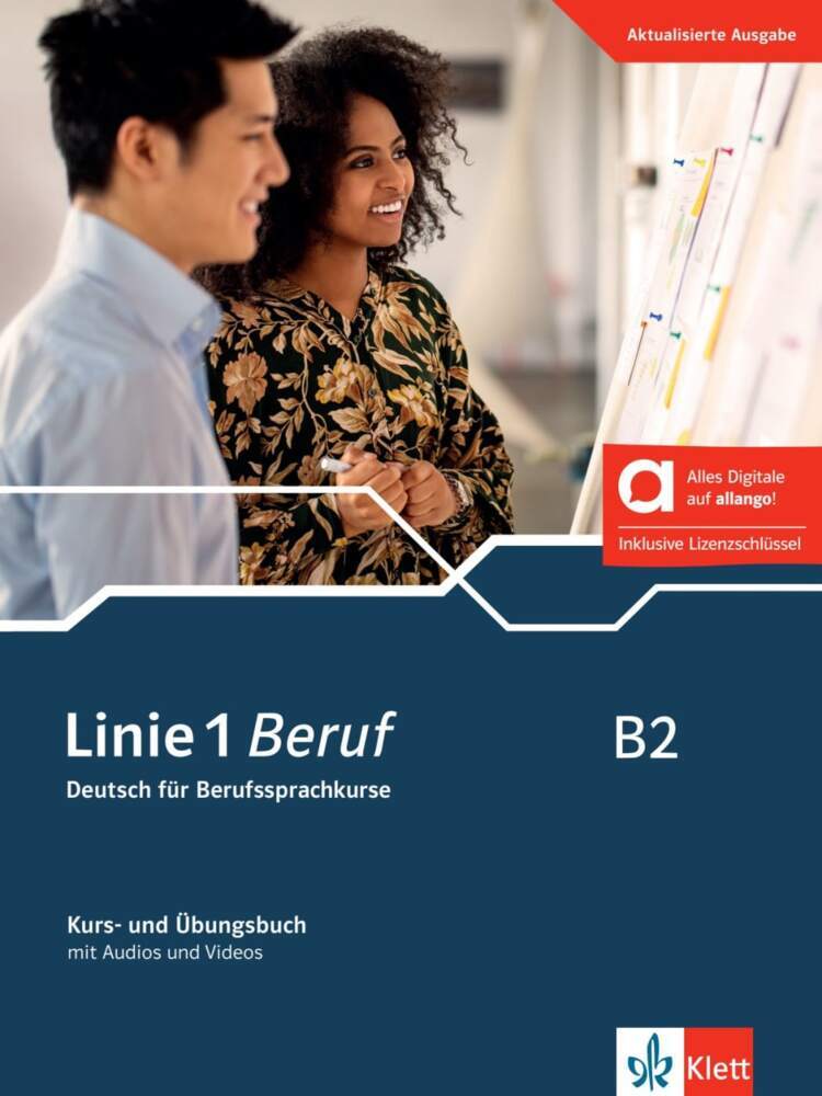 Linie 1 Beruf B2 - Hybride Ausgabe allango, m. 1 Beilage (Ulrike Moritz)