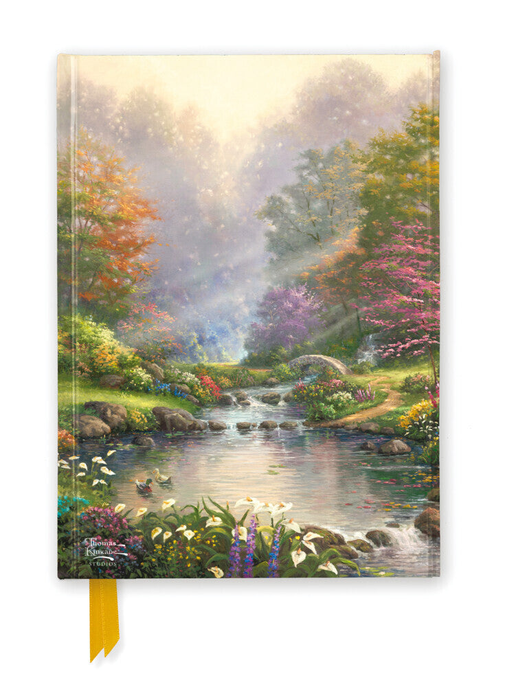 Premium Notizbuch DIN A5: Thomas Kinkade Studios, Reflexionen des Glaubens (Flame Tree Publishing)