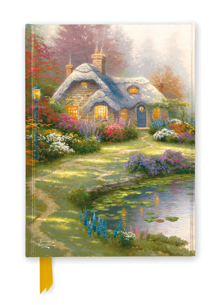Premium Notizbuch DIN A5: Thomas Kinkade, Everetts Landhaus (Flame Tree Publishing)