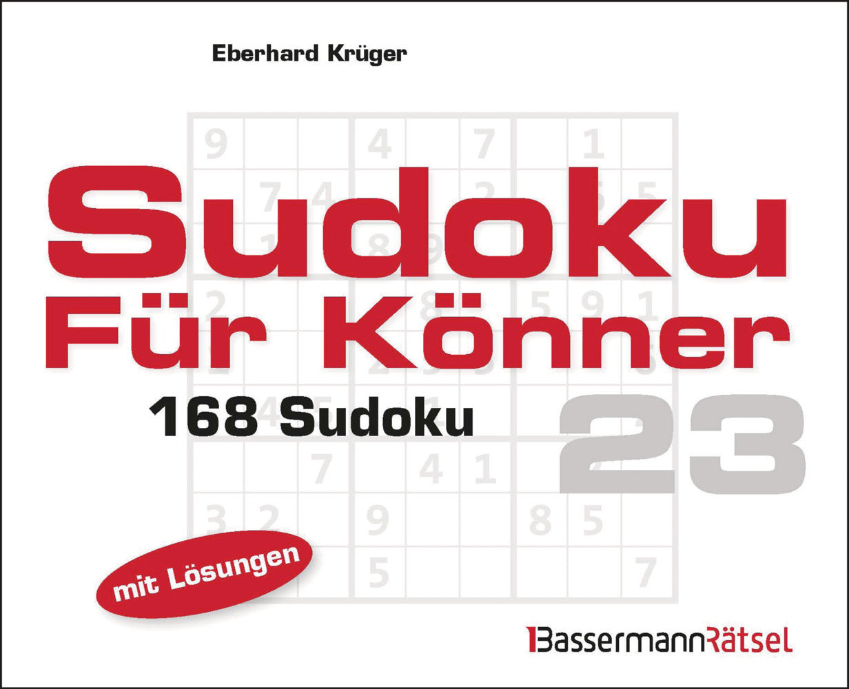 Sudoku für Könner 23 (Eberhard Krüger)