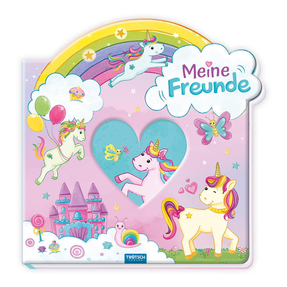 Trötsch Eintragealbum Meine Freunde Einhornwelt (Trötsch Verlag Gmbh & Co.Kg)