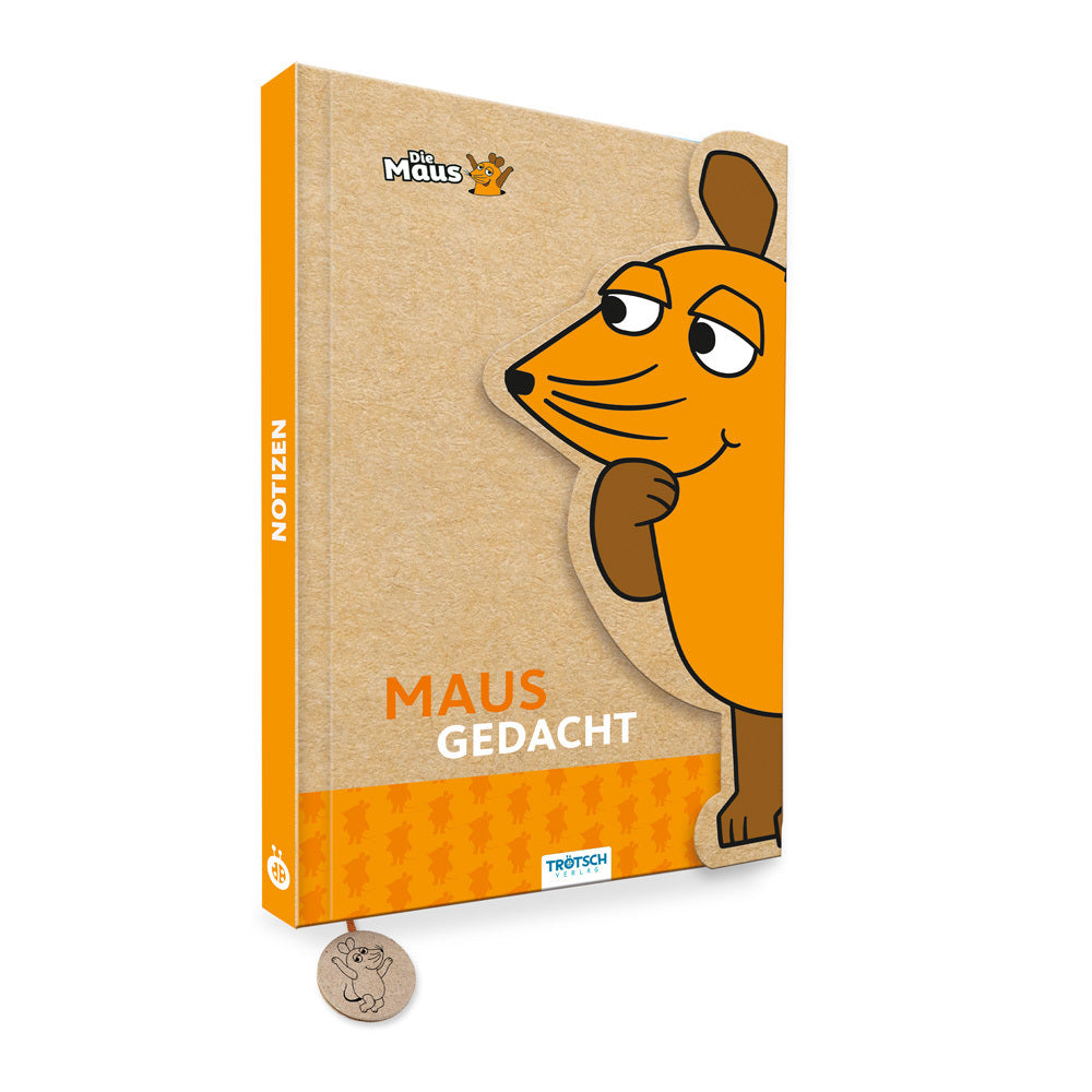 Trötsch Die Maus Notizbuch mit Klappe Maus (Trötsch Verlag Gmbh & Co.Kg)