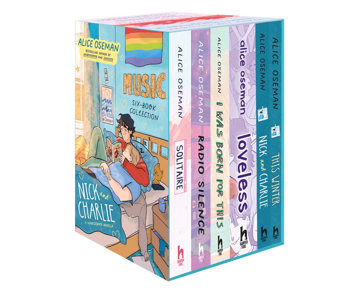 Alice Oseman Six-Book Collection Box Set (Solitaire, Radio Silence, I Was Born For This, Loveless, Nick and Charlie, This Winter) (Alice Oseman)