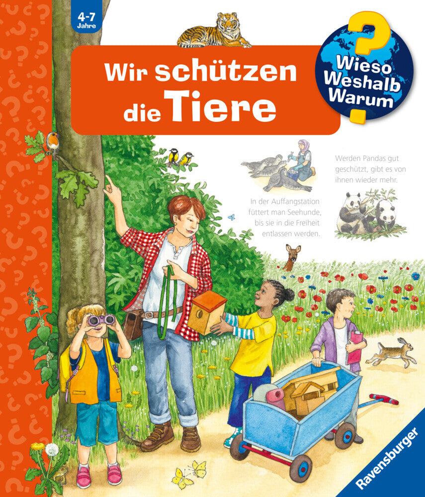 Wieso? Weshalb? Warum? Band 43 - Wir schützen die Tiere (Andrea Erne)