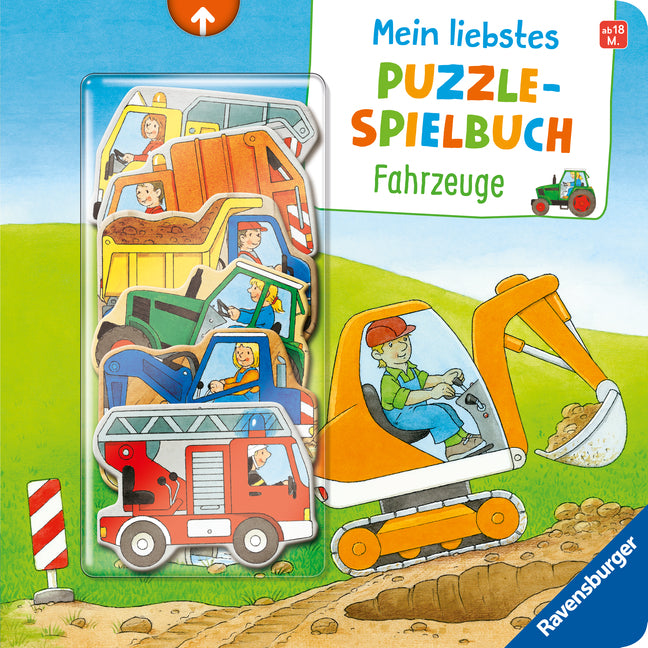 Mein liebstes Puzzle-Spielbuch - Fahrzeuge (Sabine Cuno)