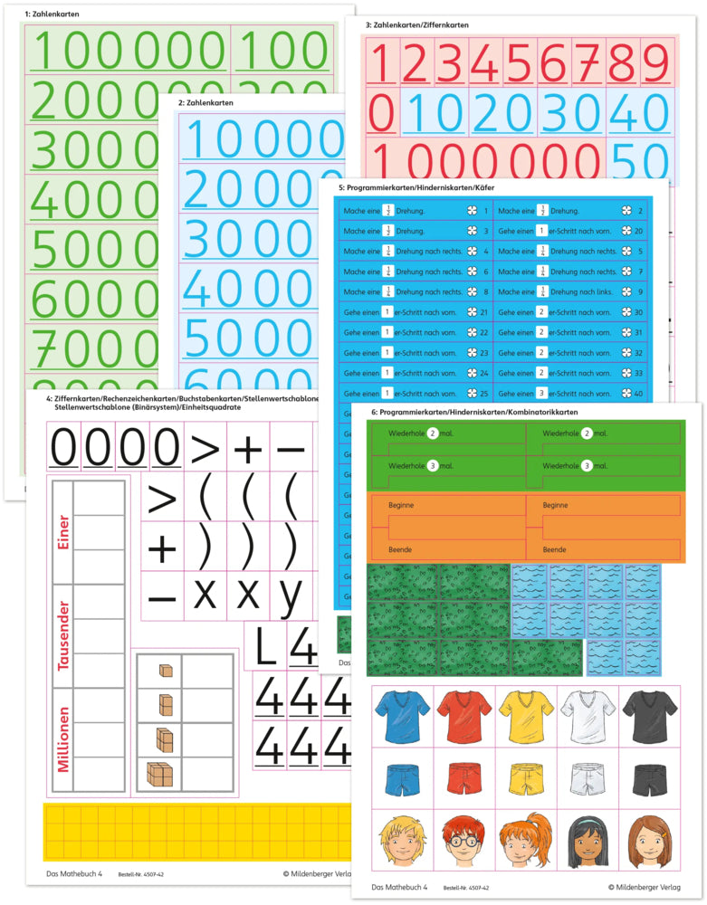 Das Mathebuch 4 Neubearbeitung - Arbeitsmaterial (Cathrin Höfling)