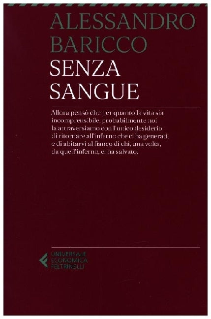 Senza sangue (Alessandro Baricco)