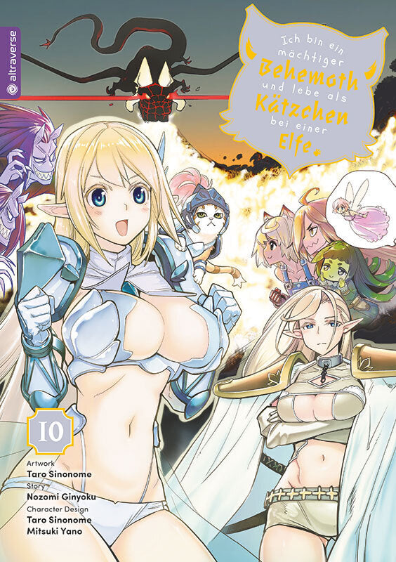 Ich bin ein mächtiger Behemoth und lebe als Kätzchen bei einer Elfe 10 (Nozomi Ginyoku)